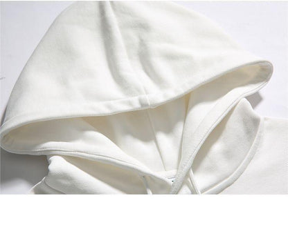 絶対流行ロゴプリント裏起毛 厚手全6色フード付きパーカins-4582