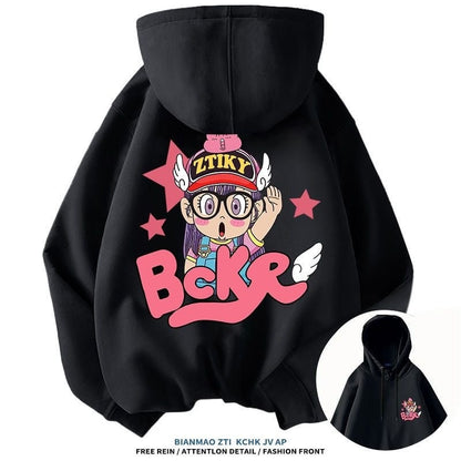 【春服 新作】 今季も大流行  パーカー   ins-6109