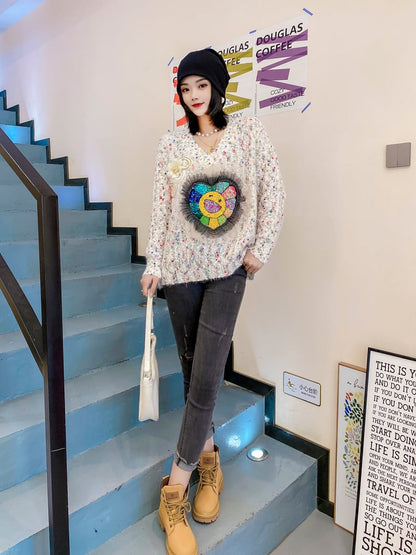 大人可愛い  ファッション エレガントセーターins-6116