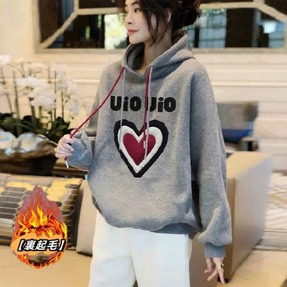 【裏起毛あり】定番シンプル カジュアル パーカーins-6101