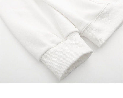 絶対流行ロゴプリント裏起毛 厚手全6色フード付きパーカins-4582