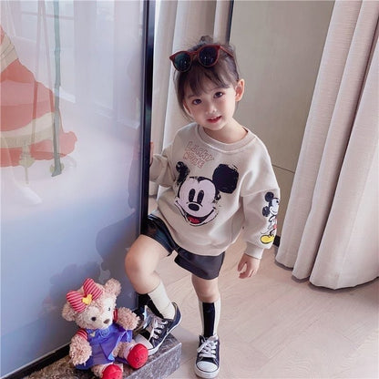 大活躍親子ペアルックパーカーins-5232