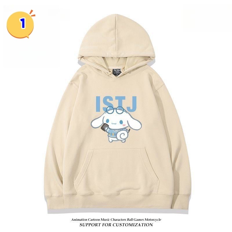 好感度UP プリントロゴゆったり フード付きパーカーins-4864