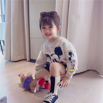 大活躍親子ペアルックパーカーins-5232