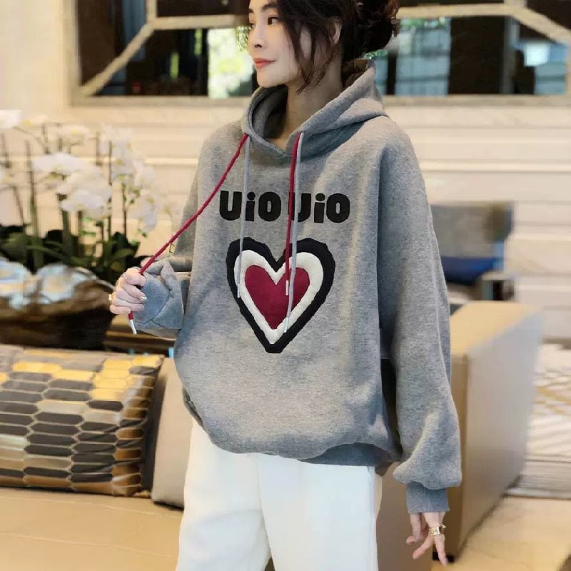 【裏起毛あり】定番シンプル カジュアル パーカーins-6101