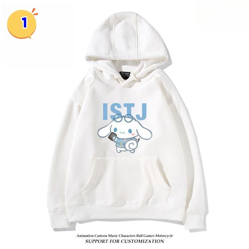 好感度UP プリントロゴゆったり フード付きパーカーins-4864