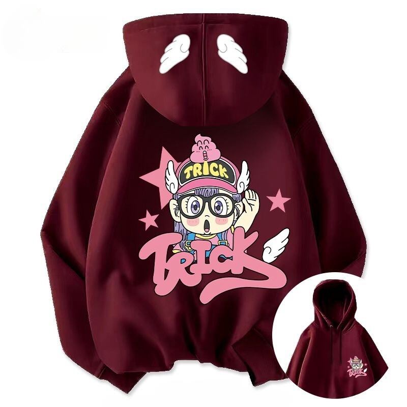 【裏起毛】おすすめ カジュアル キュート 個性派 パーカーins-6321