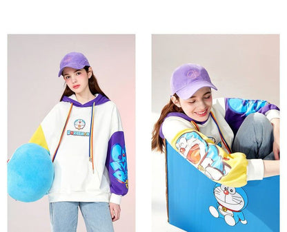 ストレート系 カラーマッチング プリントロゴ フード付き パーカーins-5195